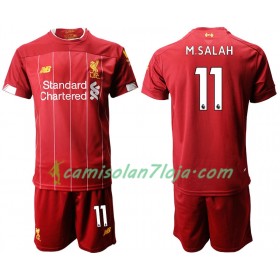 Camisola Liverpool M.SALAH 11 Criança 1º Equipamento 2019/20 Manga Curta